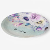 花の花束すべての行事 ペーパープレート (アングル)