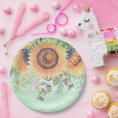 花の花束すべての行事 ペーパープレート (パーティー)