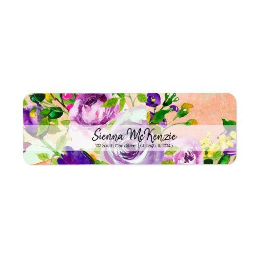 花の花束すべての行事 ラベル (正面)