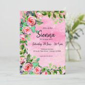 花の花束すべての行事 招待状 (スタンド正面)