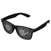 花の花束でかわいい散水缶 レトロサングラス (アングル)