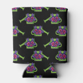 花の花束でかわいい散水缶 缶クーラー (裏面)