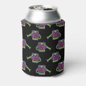 花の花束でかわいい散水缶 缶クーラー (缶裏面)