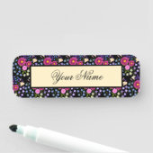 花の花束とダリア 名札 (インサイチュ)