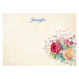 花の花束をパーソナライズ ポストイット