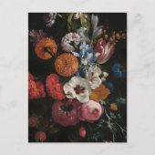 花の花束を持つ静物詩 | Johan Johnsen ポストカード (正面)