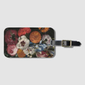 花の花束を持つ静物詩 | Johan Johnsen ラゲッジタグ (正面横)