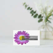 花の花束エレガントを彩る 名刺 (スタンド正面)