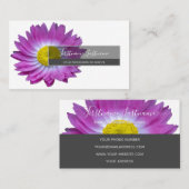 花の花束エレガントを彩る 名刺 (正面/裏面)