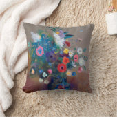 花の花束レドン クッション (ブランケット)