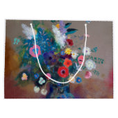 花の花束レドン ラージペーパーバッグ (裏面)