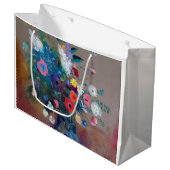 花の花束レドン ラージペーパーバッグ (正面アングル)