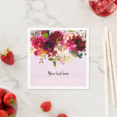 花の花束 スタンダードカクテルナプキン (インサイチュ)