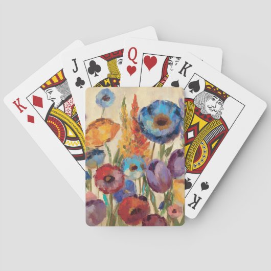 花の花束 トランプ (裏面)