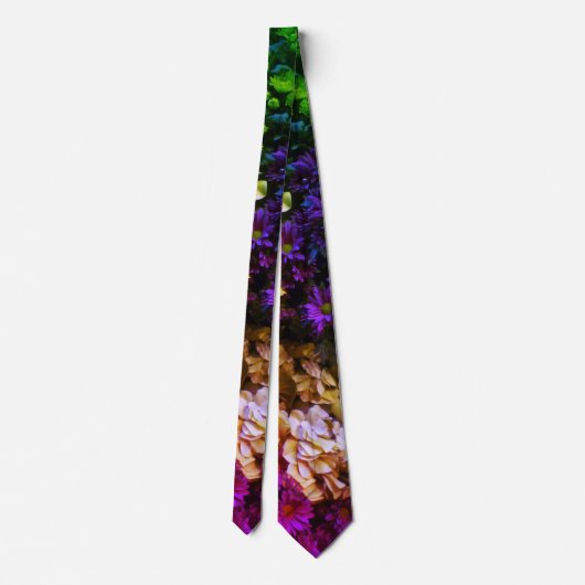 花の花束 ネクタイ (裏面)