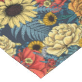 花の花束 – バラ、牡丹、デイジーはfe テーブルクロス (アングル)