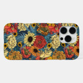 花の花束 – バラ、牡丹、デイジーはfe iPhoneケース (裏面横)