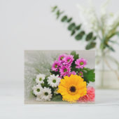 花の花束 ポストカード (スタンド正面)