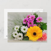 花の花束 ポストカード (正面/裏面)