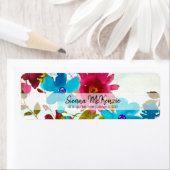 花の花束 ラベル (インサイチュ)