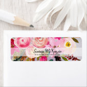 花の花束 ラベル (インサイチュ)