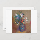 花の花束 – Odilon Redon ポストカード (正面/裏面)