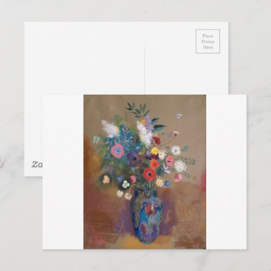 花の花束 – Odilon Redon ポストカード (正面/裏面)