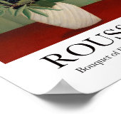 花の花束by Henri Rousseau ポスター (角)