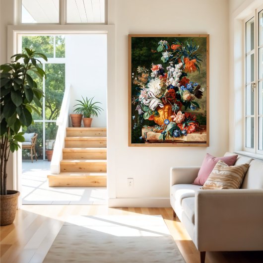 花の花束by Jan van Huysum ポスター