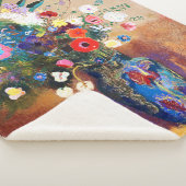 花の花束by Odiron Redon シェルパブランケット (3/4)