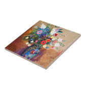 花の花束by Odiron Redon タイル (側面)
