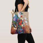 花の花束by Odiron Redon トートバッグ (クローズアップ)