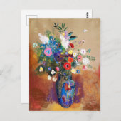 花の花束by Odiron Redon ポストカード (正面/裏面)