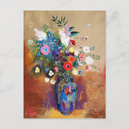 花の花束by Odiron Redon ポストカード