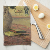 花の花束Windowby Maxine Maufra キッチンタオル (四つ折り)