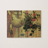 花の花束Windowby Maxine Maufra ジグソーパズル (横)