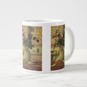 花の花束Windowby Maxine Maufra ジャンボコーヒーマグカップ (正面右)