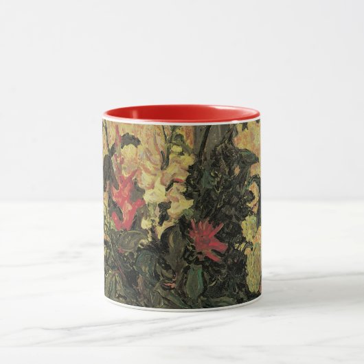 花の花束Windowby Maxine Maufra マグカップ (中央)