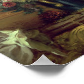 花の花瓶のコンソール， 1848-49 ポスター (角)