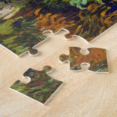 花の花瓶ビンセント・ヴァン・ゴッホ素晴らし・アート ジグソーパズル (側面)