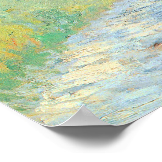 花の花瓶ファインアートクロードモネファインアート ポスター (角)