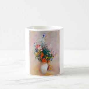 花の花瓶リドン コーヒーマグカップ