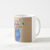 花の花瓶リドン コーヒーマグカップ (正面右)