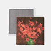 花の花瓶2 マグネット (正面/裏面)