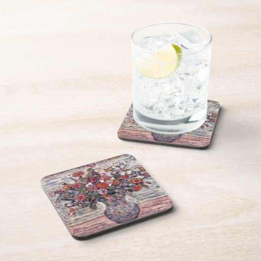 花の花瓶,ジニアスbyモーリス・プレンダーガスト コースター (右側)