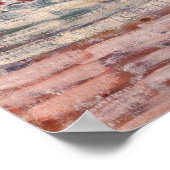 花の花瓶，ジニアスbyモーリス・プレンダーガスト ポスター (角)