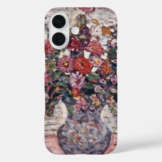 花の花瓶,ジニアスbyモーリス・プレンダーガスト Case-Mate iPhoneケース (裏面)