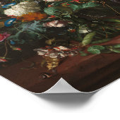 花の花瓶 ポスター (角)