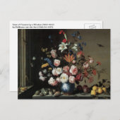 『花の花瓶』 ポストカード (正面/裏面)