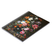 花の花瓶 | ヤン・ダビズ・デ・ヘム ノートブック (左側)